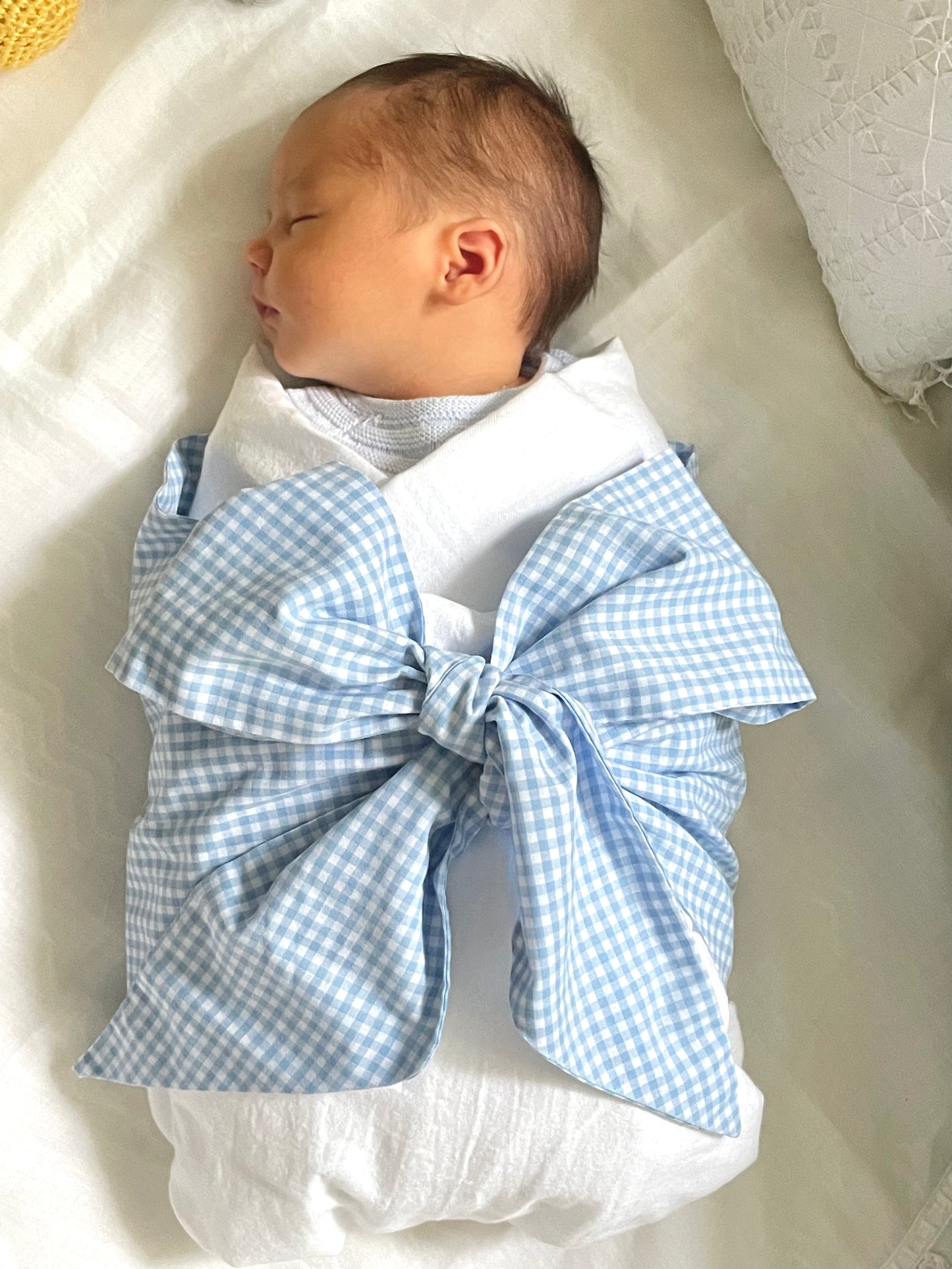 Enchanting Lace Swaddle - Blue