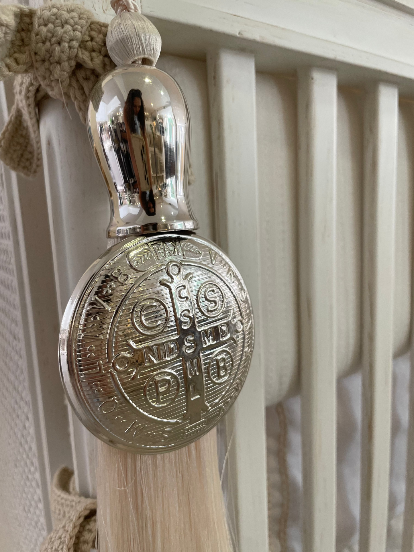 Baby Amen Pompom Silver