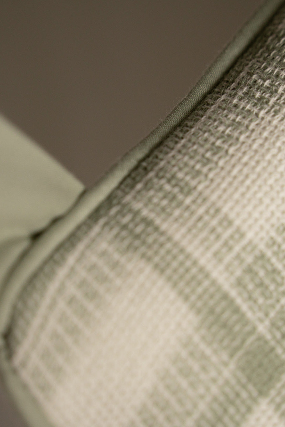 Green Gingham Bumper