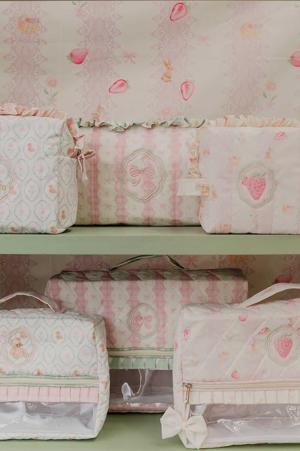 BUNNY PICNIC LACE SMALL POUCH