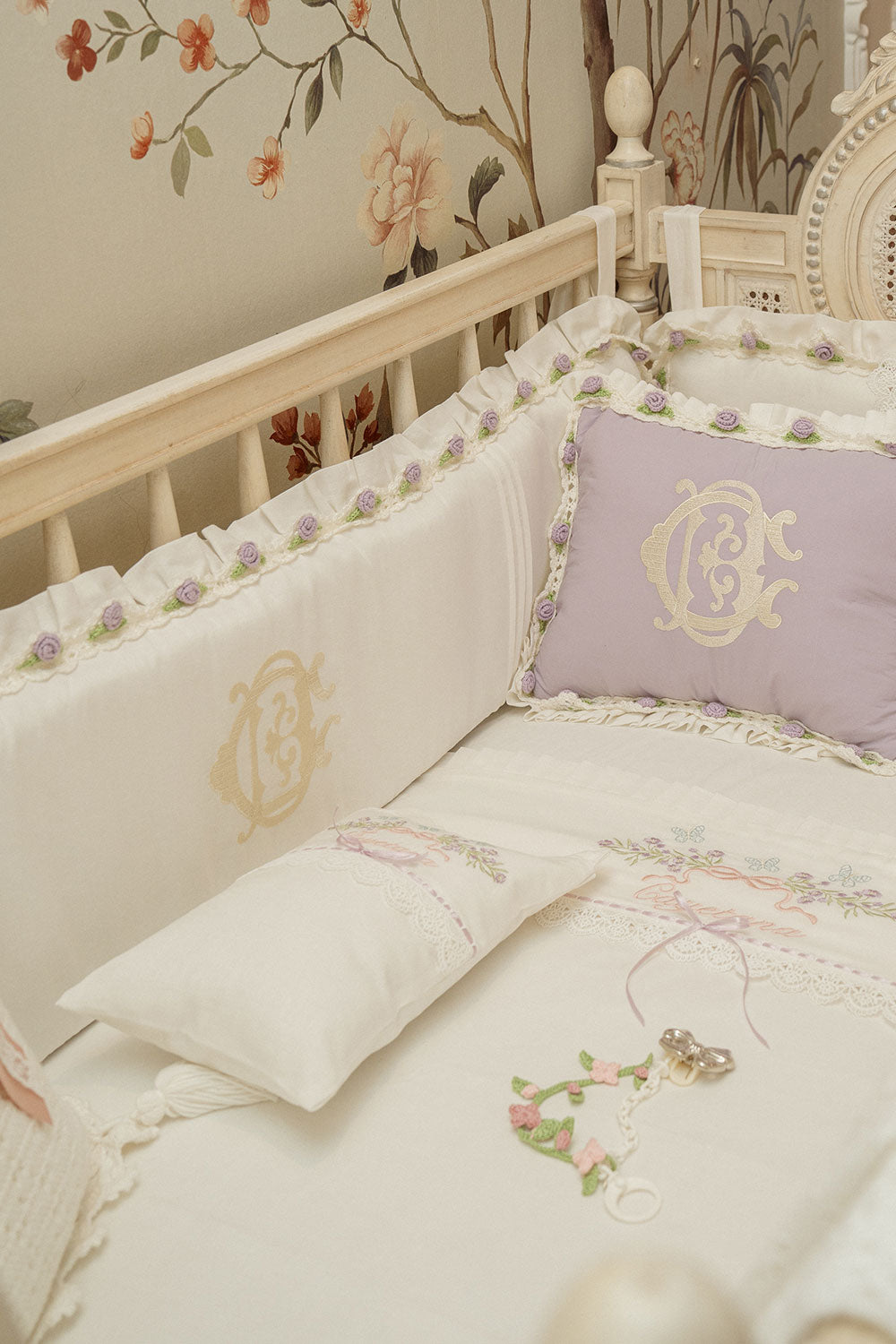 Flower Crochet Bumpper