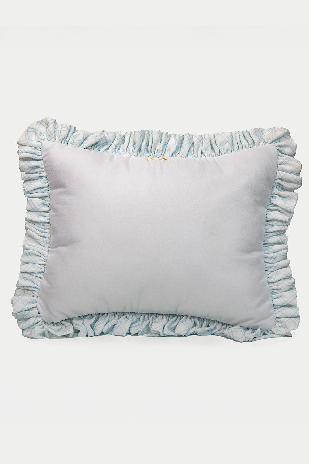 SMALL PILLOW - TREILLAGE BABY BLUE