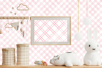 WALLPAPER PEINTURES BABY PINK