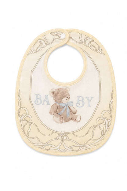 BABY ROYALE YELLOW HEIRLOOM BIB SET