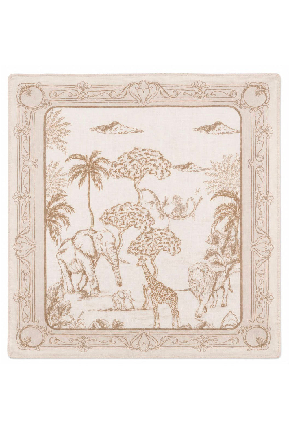 BABY ROYALE ANIMALS SWADDLE
