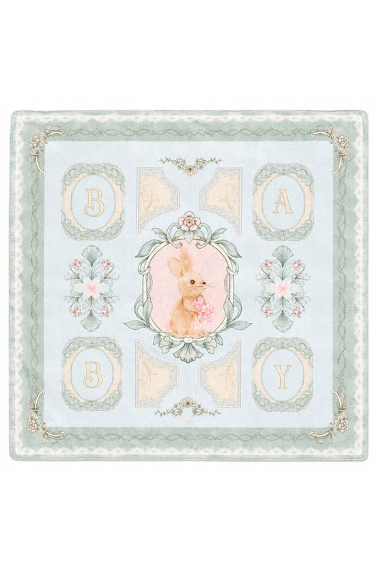 BABY ROYALE BUNNY HEIRLOOM SWADDLE