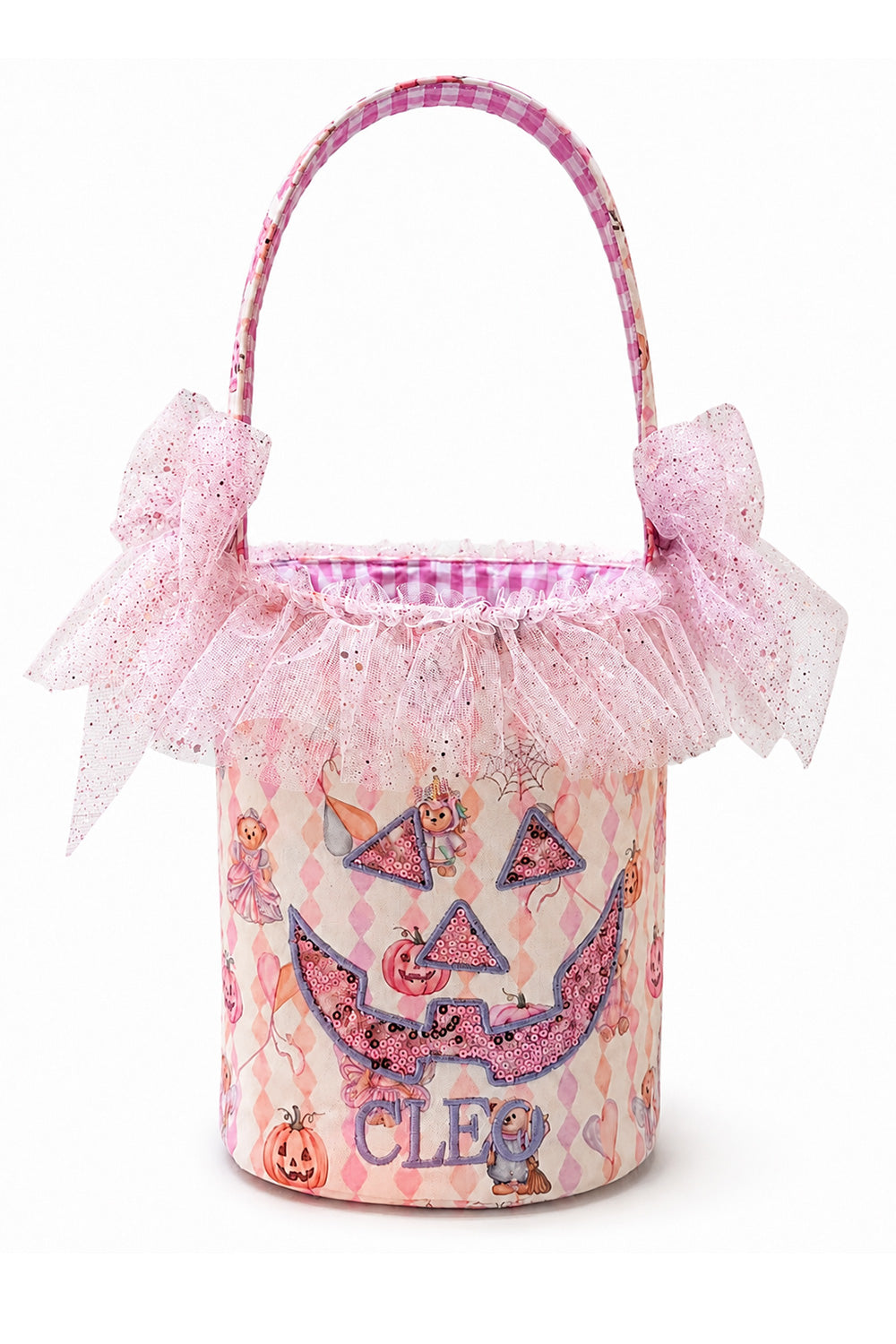 Personalized Halloween candy basket for girls Halloween Candy Basket Princess