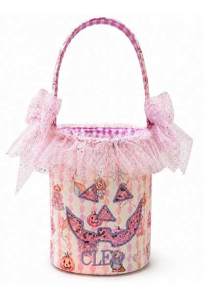 Personalized Halloween candy basket for girls Halloween Candy Basket Princess