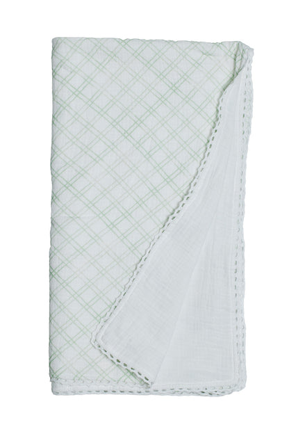 BABY BOY MUSELIN BLANKET