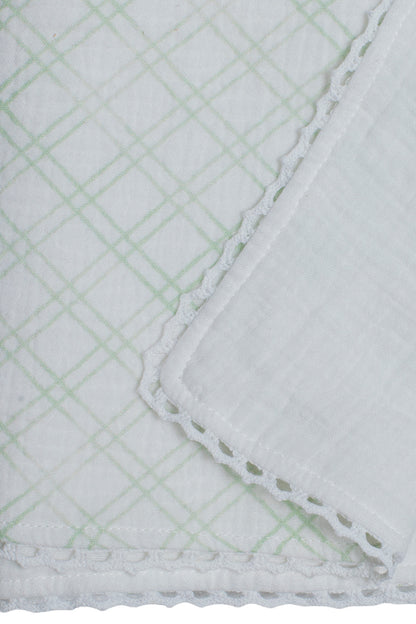 BABY BOY MUSELIN BLANKET
