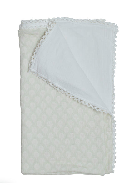BABY GIRL MUSELIN BLANKET