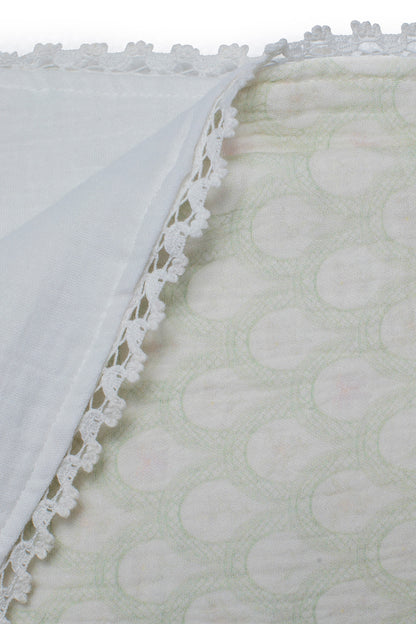 BABY GIRL MUSELIN BLANKET