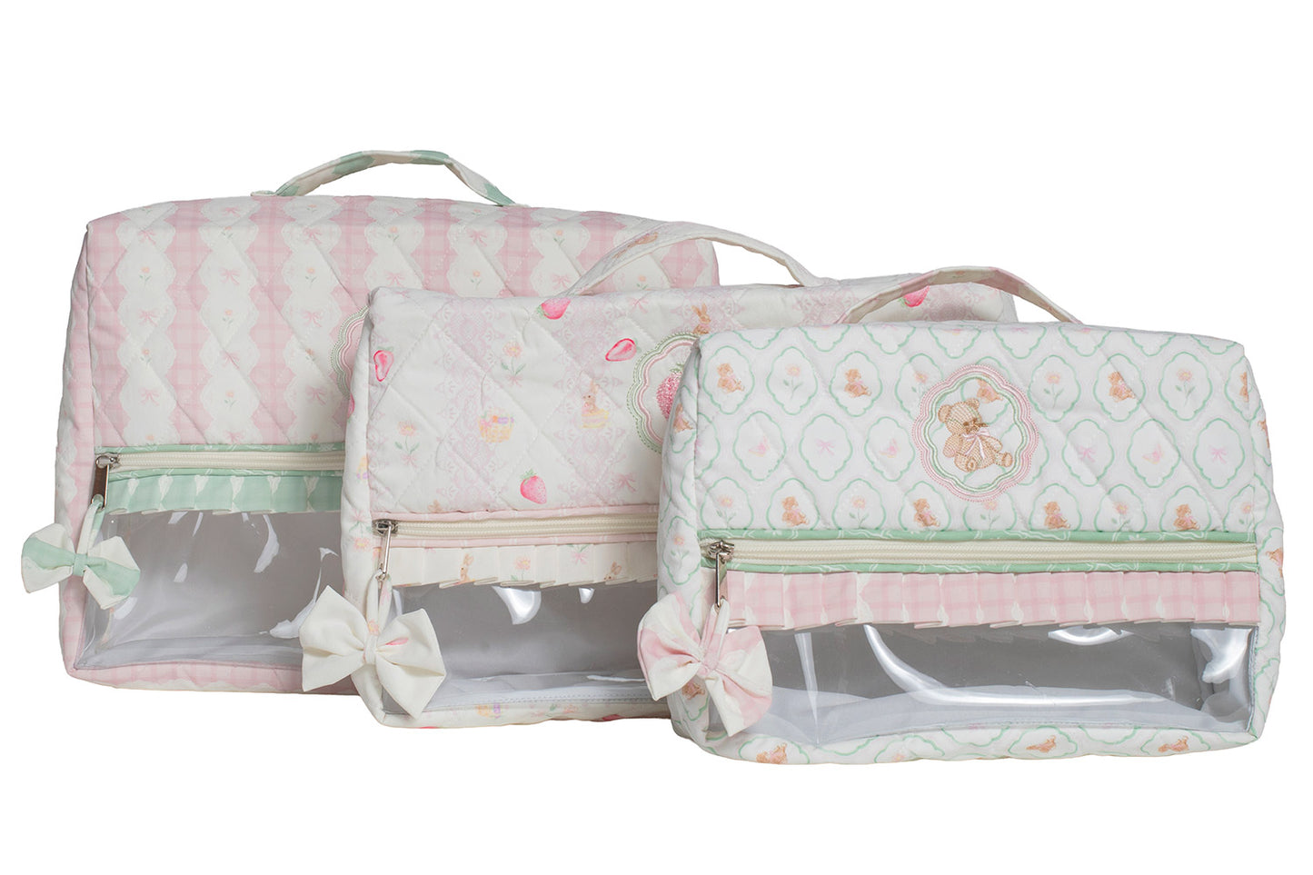 BLOSSOM LACE SET TRAVEL ORGANIZER X3