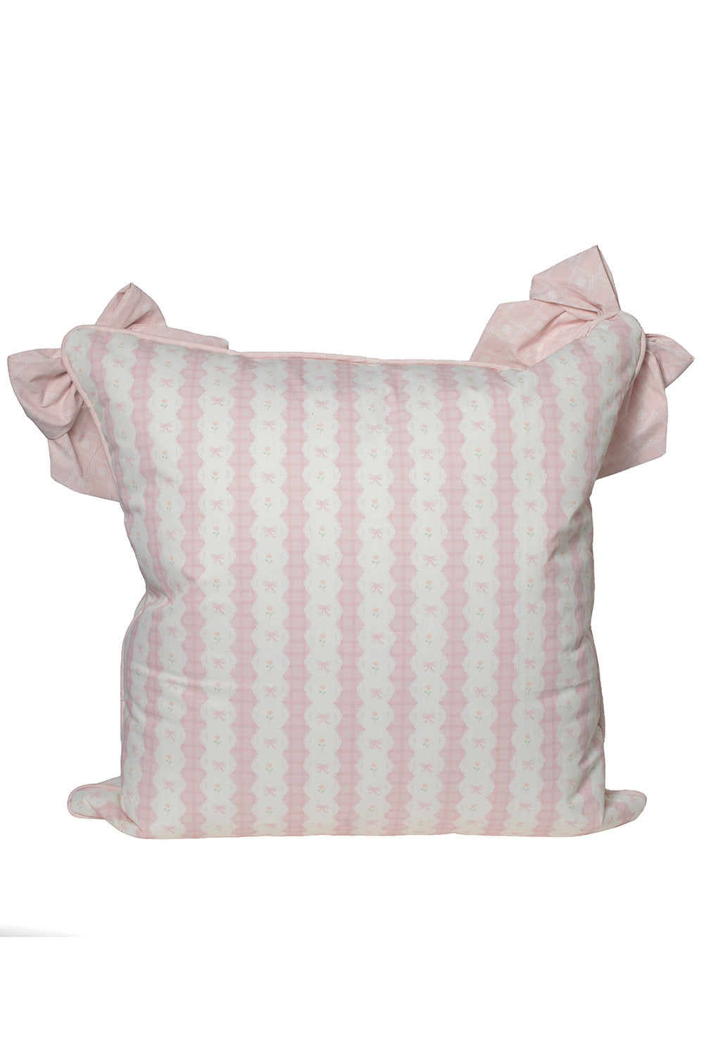 BOW GARDEN LACE BIG PILLOW
