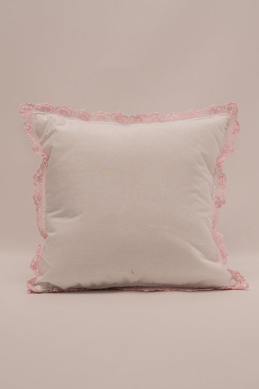 Mini Pink Lace Pillow