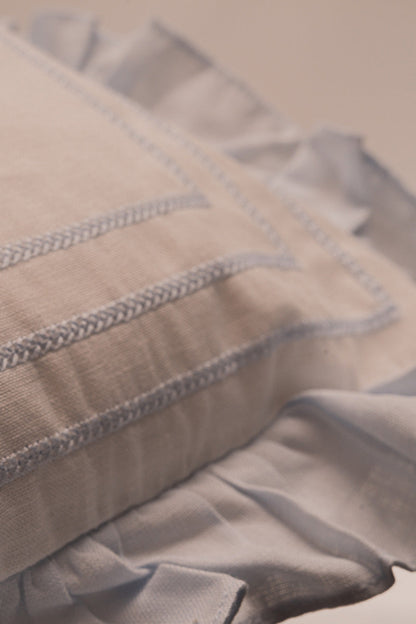 Blue Cloud Mini Pillow