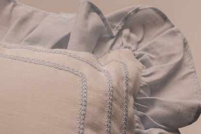 Blue Cloud Mini Pillow