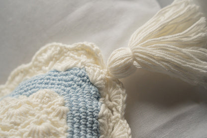 Crochet Sky Mini Pillow