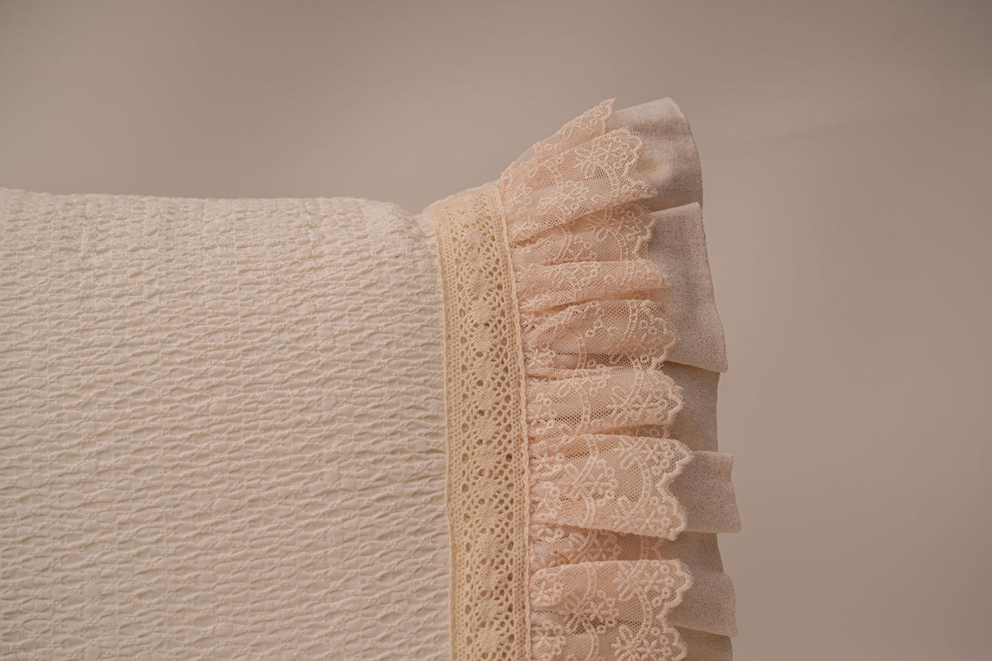 Elegant Off-White Baby Medium Pillow