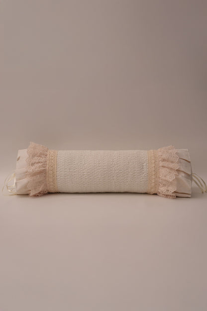 Elegant Off-White Baby Set Bolster