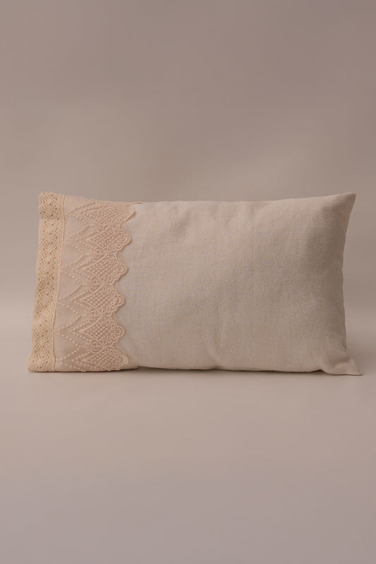 Elegant Off-White Baby Small Pillow