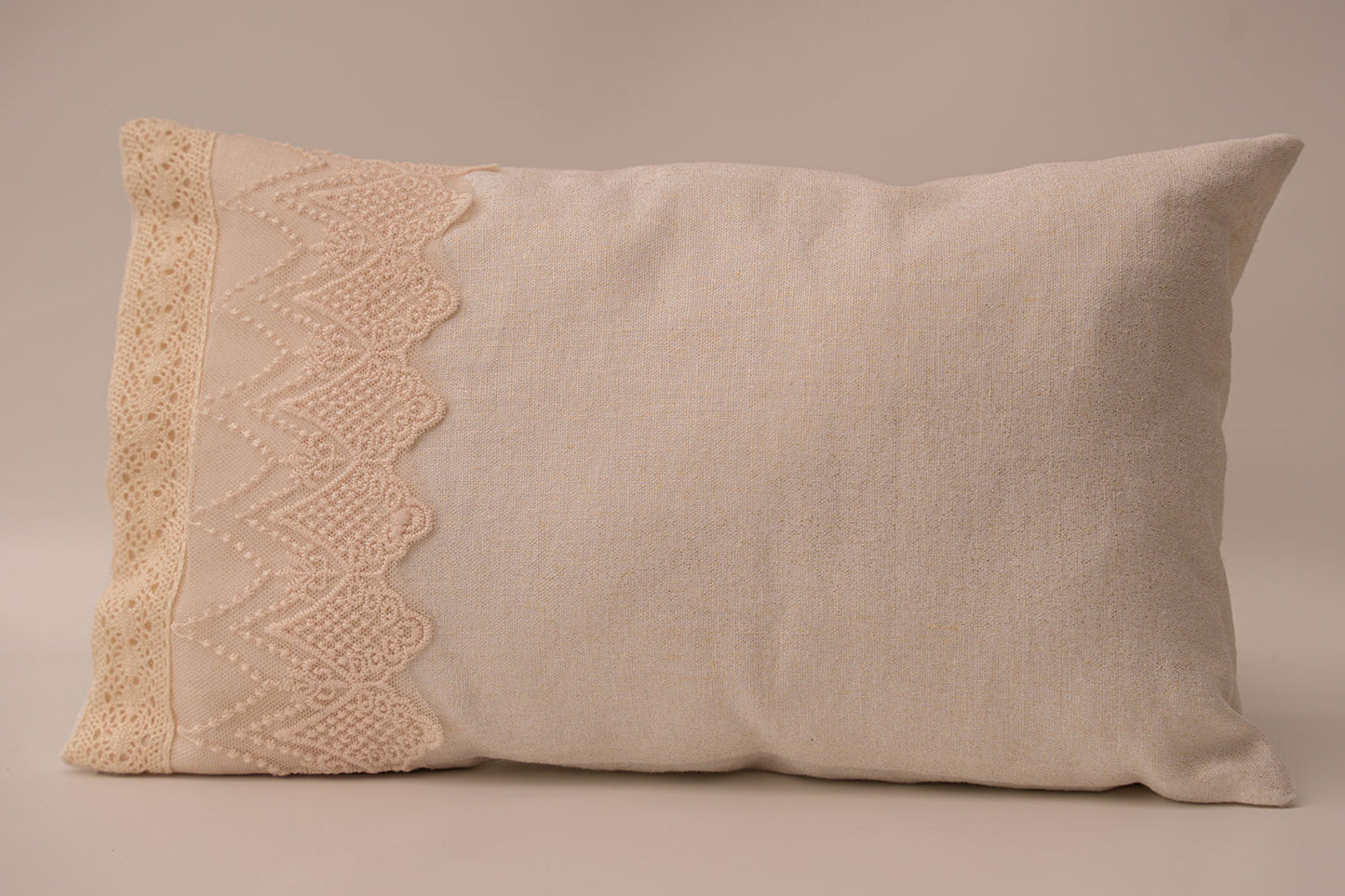 Elegant Off-White Baby Small Pillow