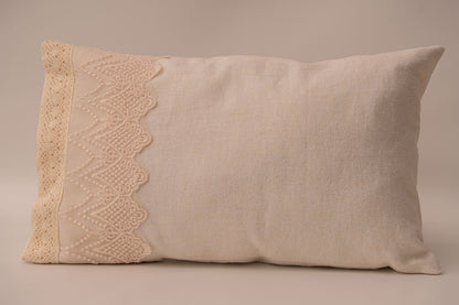 Elegant Off-White Baby Small Pillow