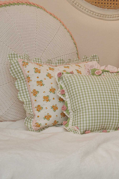 Floral Oasis Big Pillow