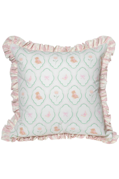 FLORAL TEDDY DREAM MEDIUM PILLOW