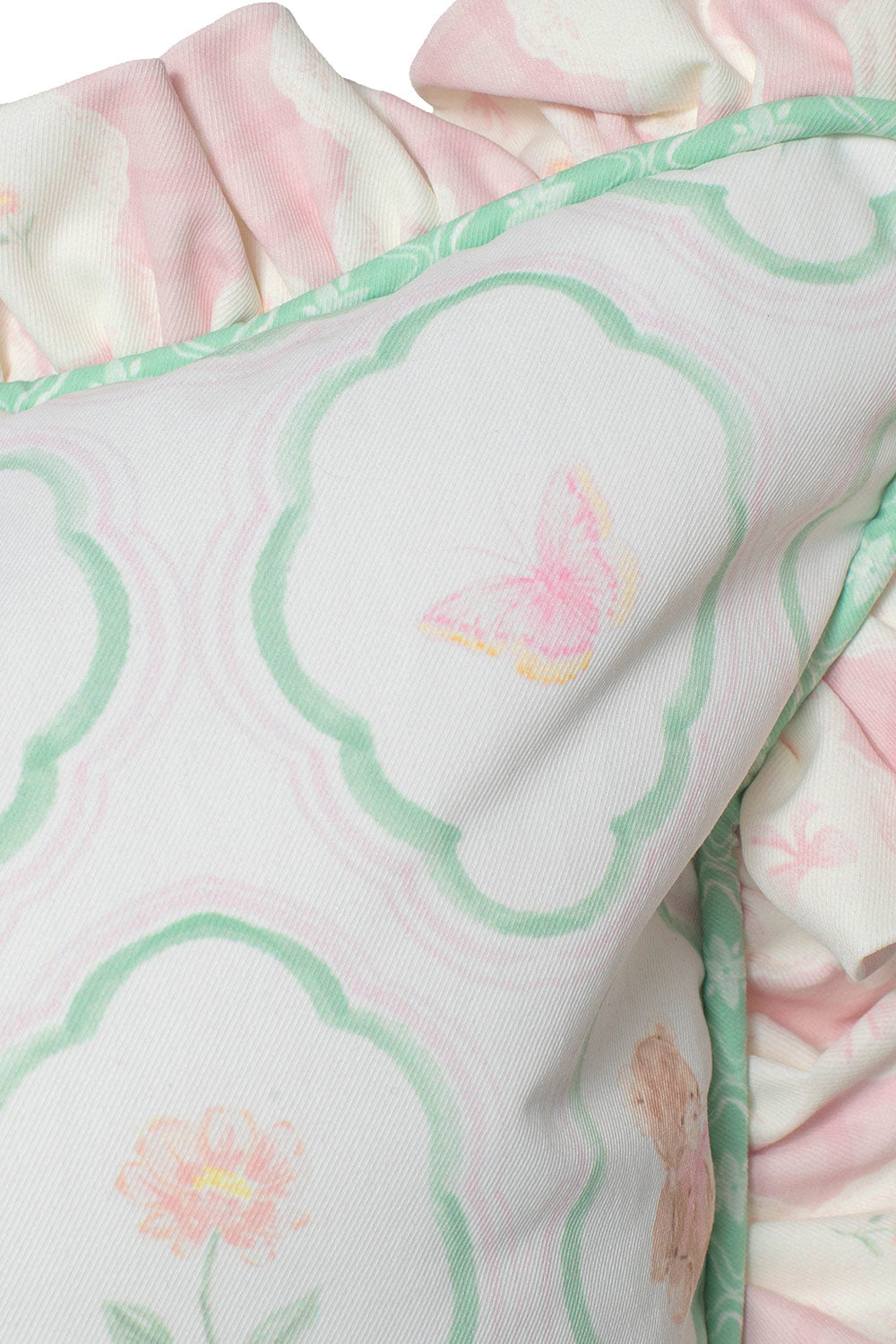 FLORAL TEDDY DREAM MEDIUM PILLOW