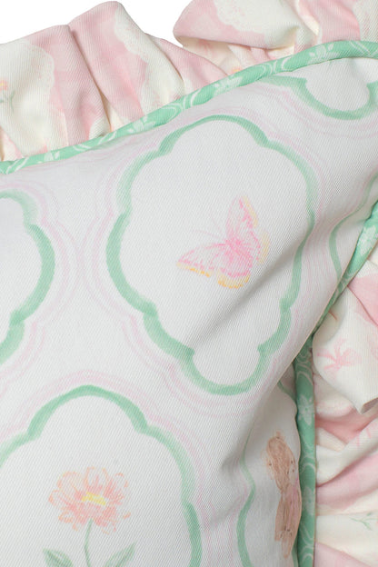 FLORAL TEDDY DREAM MEDIUM PILLOW