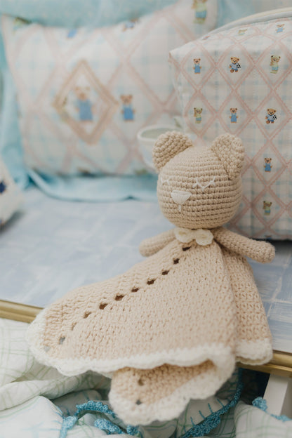 LITTLE BEAR GINGHAM SMALLPILLOW