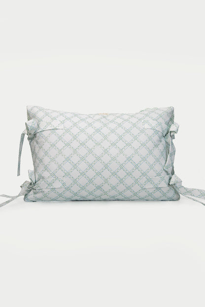 MEDIUM PILLOW TREILLAGE BABY BLUE
