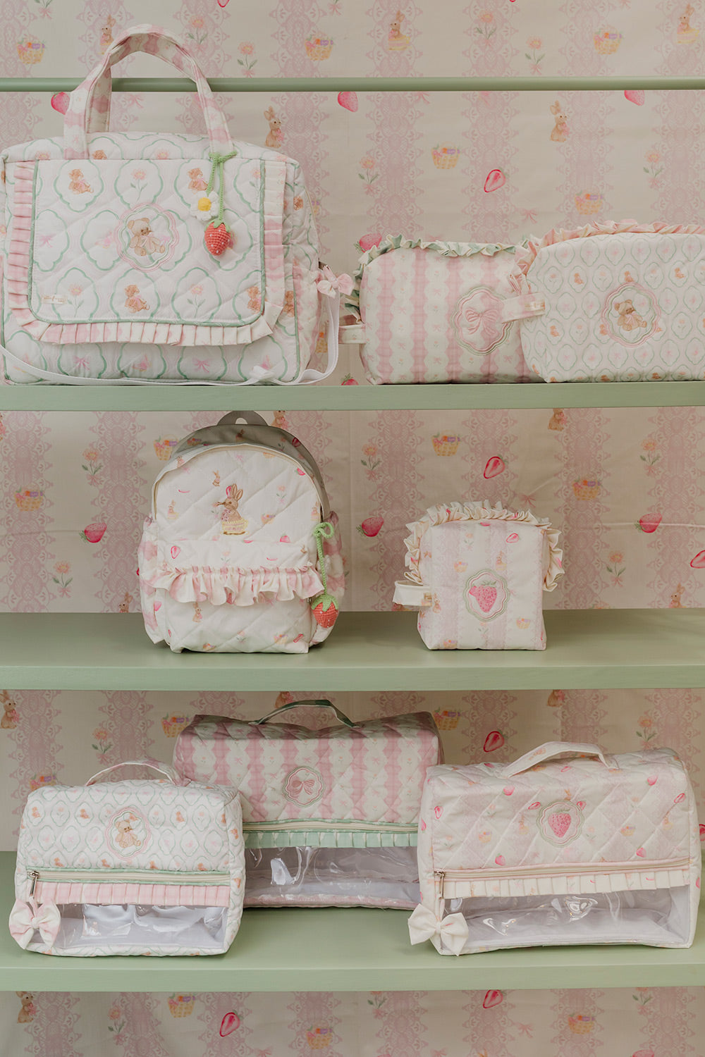 BLOSSOM LACE SET TRAVEL ORGANIZER X3