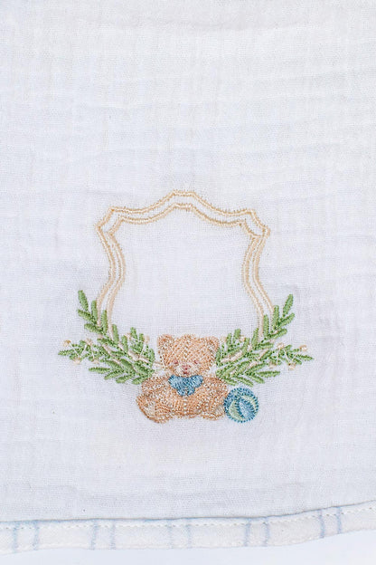 Muslin Bib Set-Treillage Gibier