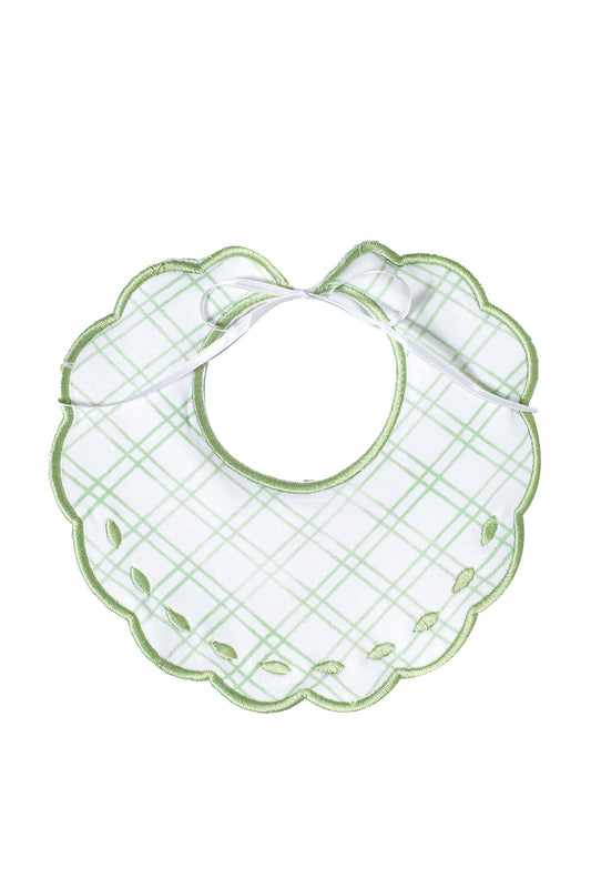 Pima Cotton Bib-Peintures Sage