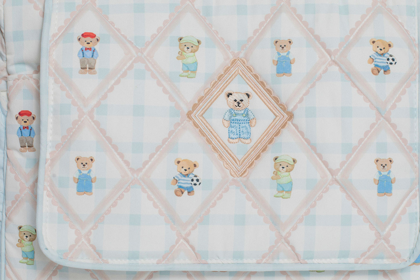 LITTLE BEAR GHINGAM PICNICBAG