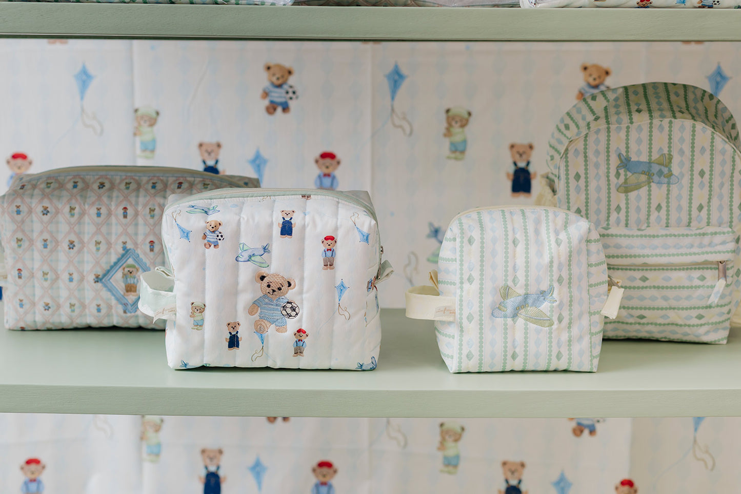 PLAYTIME BEARS MEDIUM POUCH