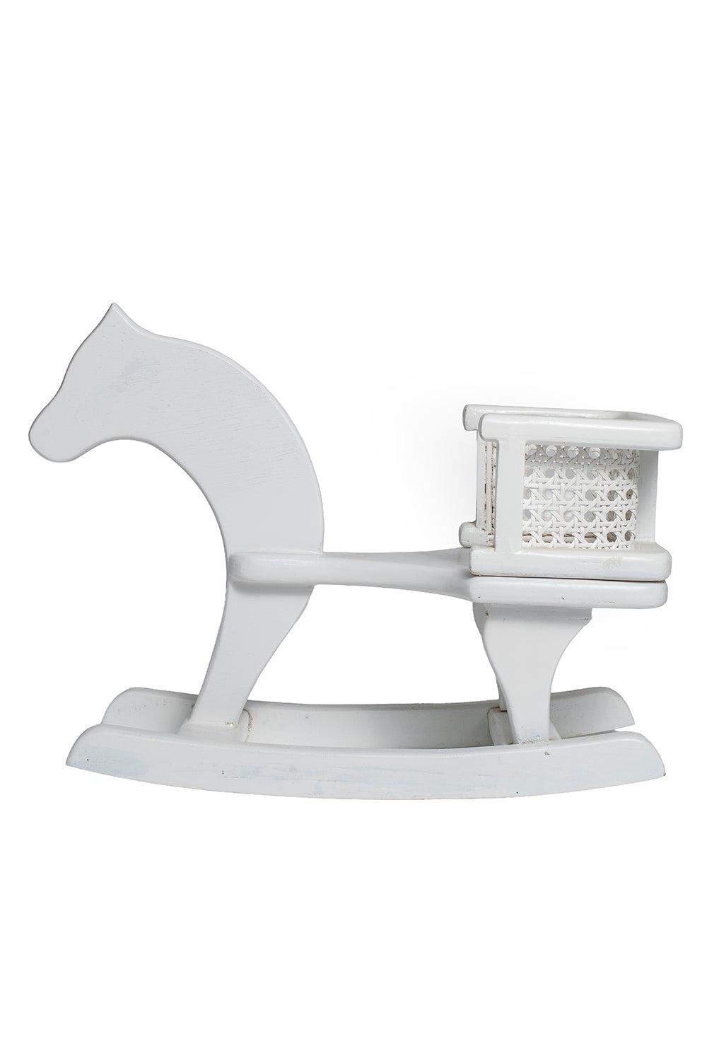 Wooden Rocking Mini Horse – Padded Seat for Toddlers