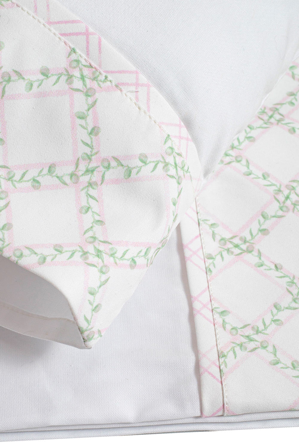 Sheet and Pillow Set-Treillage Baby Rose