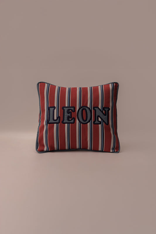 Terracota Stripe  Small Pillow