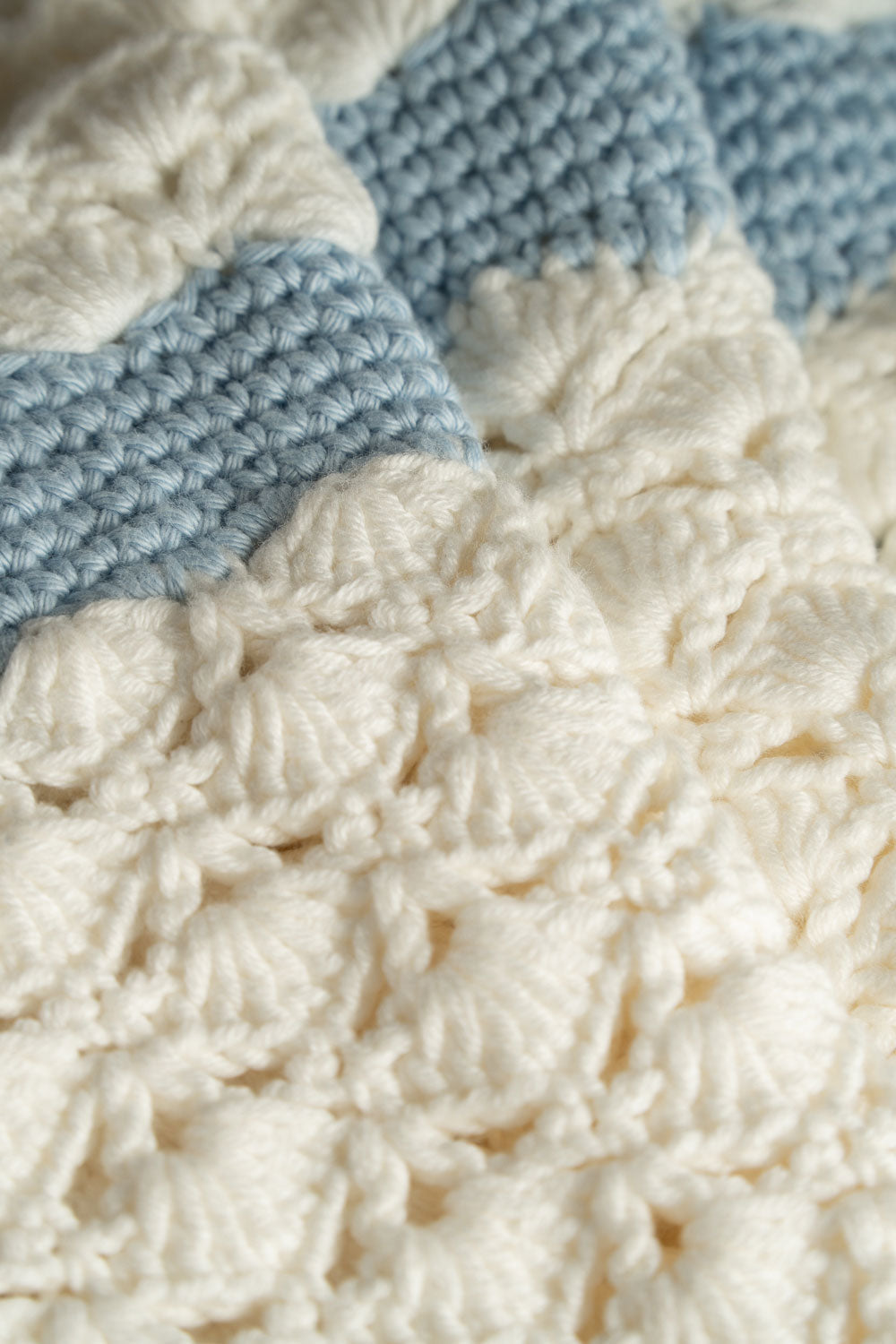 Crochet Sky Throw