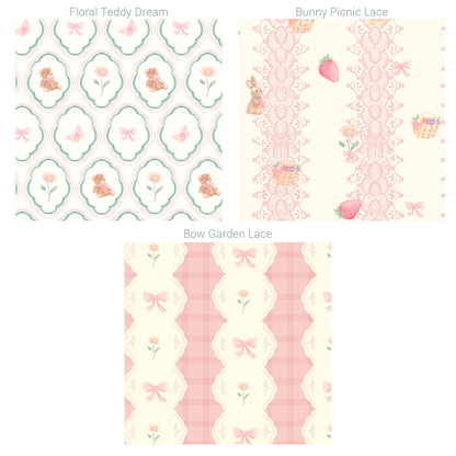 BLOSSOM LACE SET TRAVEL ORGANIZER X3